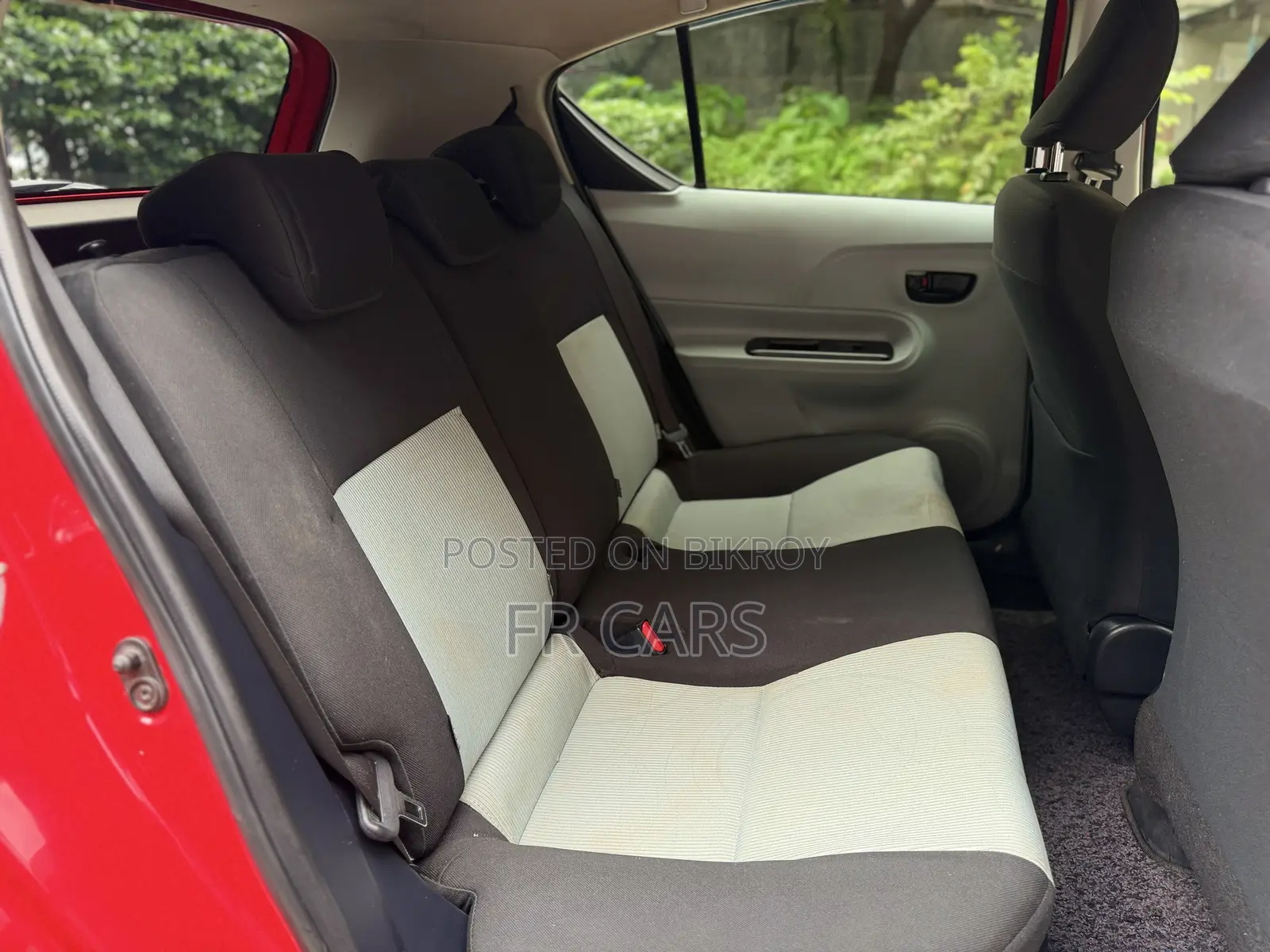 Toyota Aqua 2012 Red