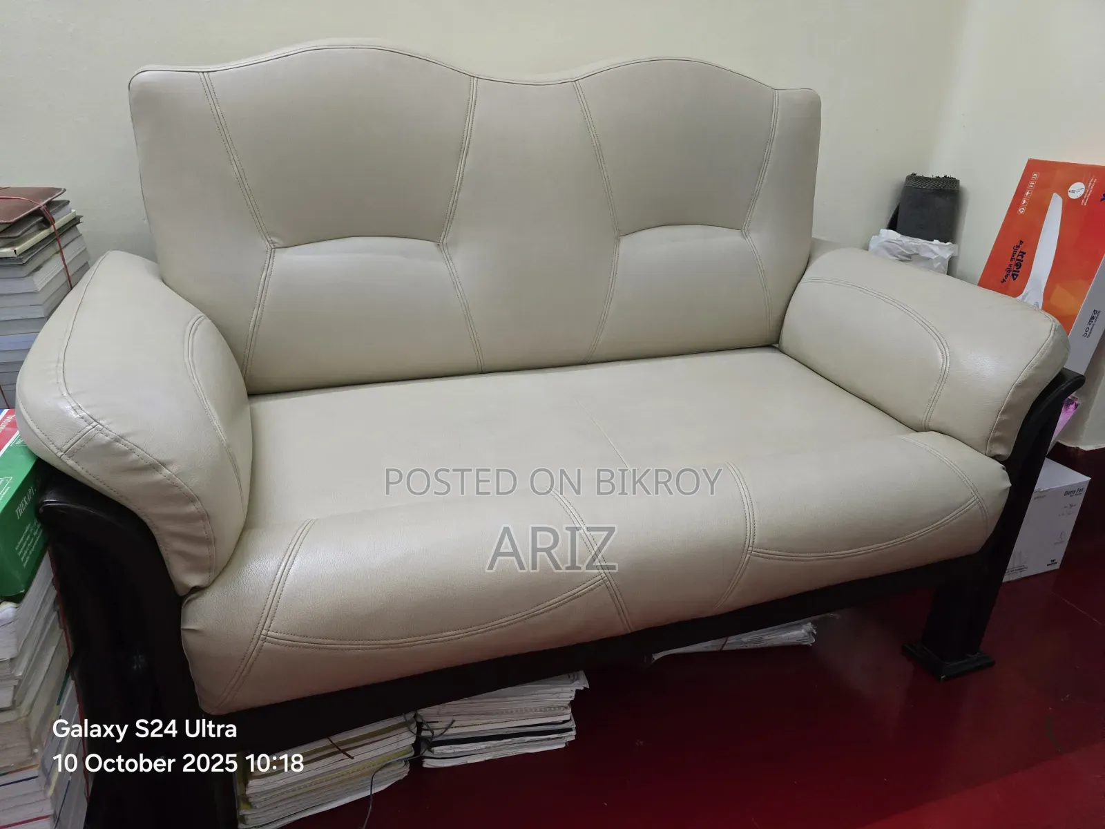 Hatil Leather Sofa Set