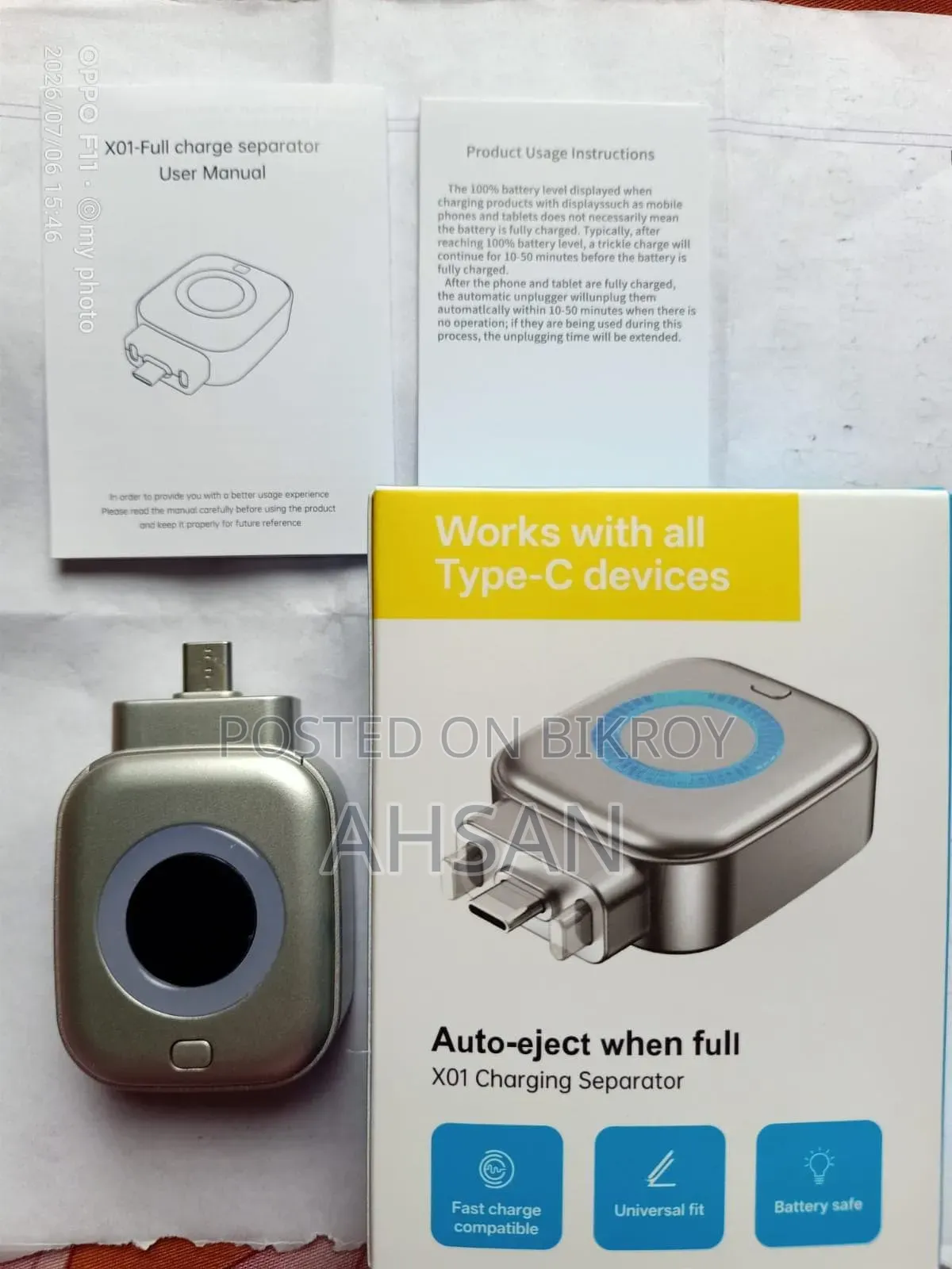 Auto Separator Charger