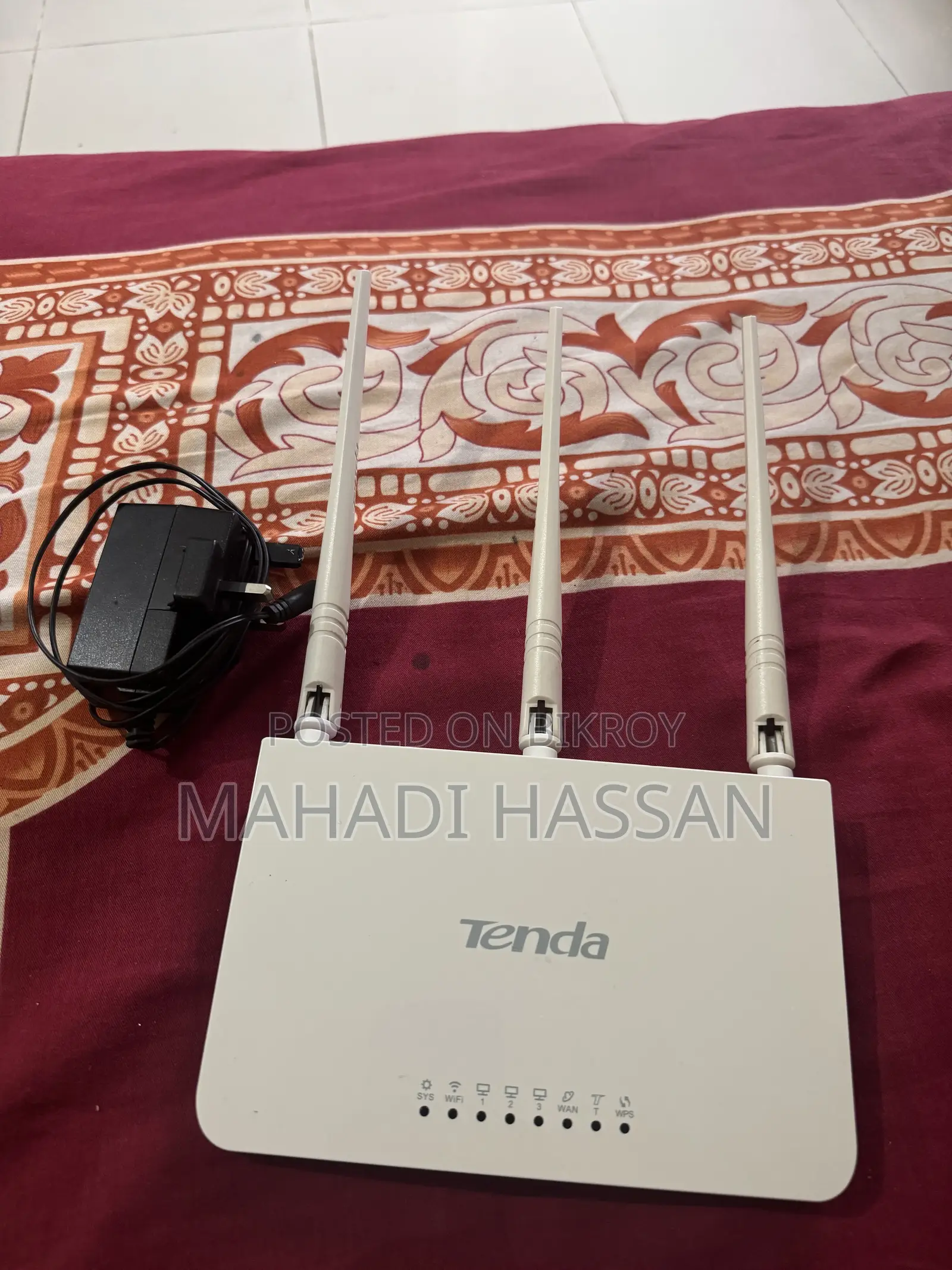 Tenda F3 (Wireless N300 Easy Setup Router)