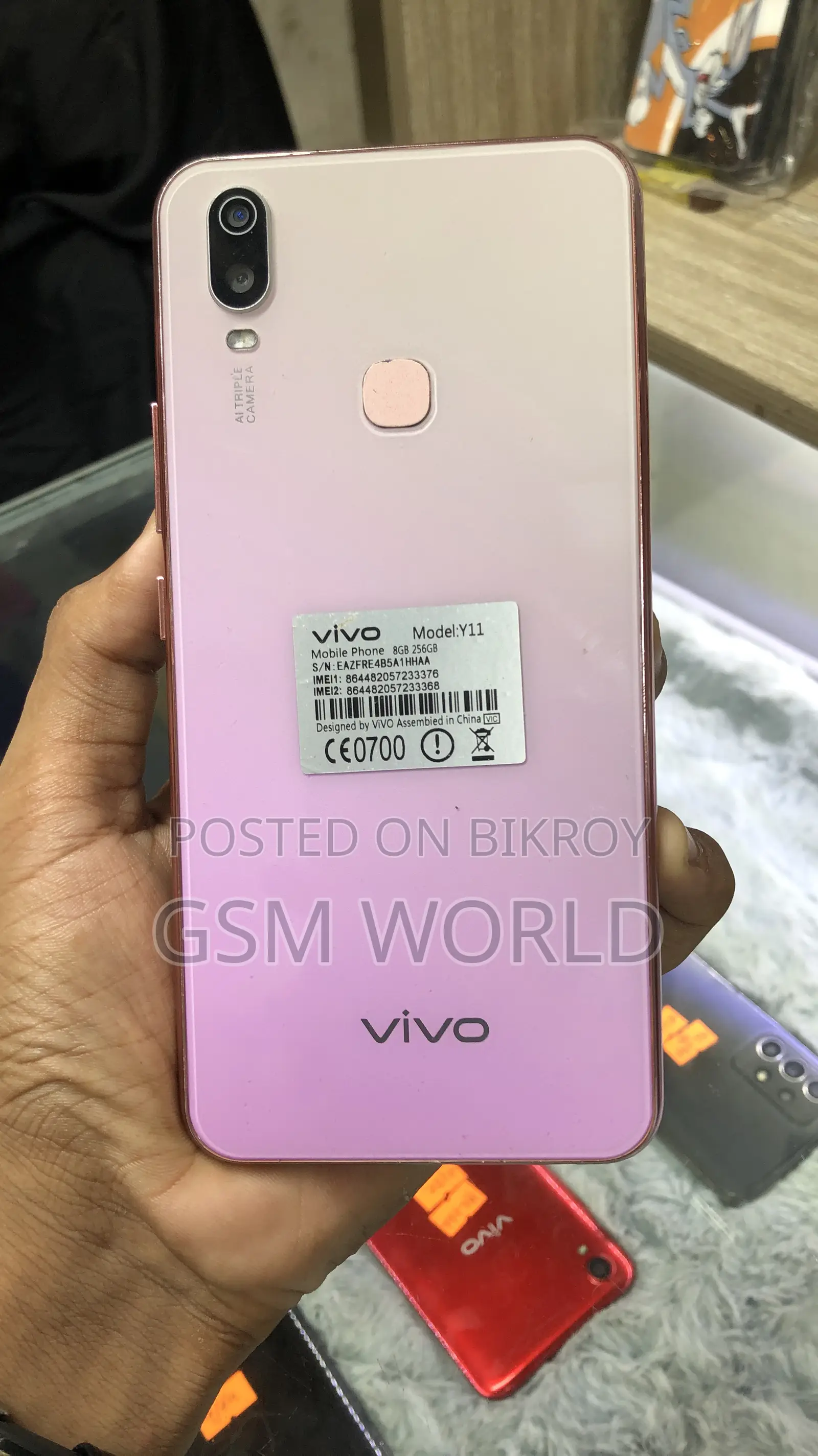 Vivo Y11 32 GB Pink