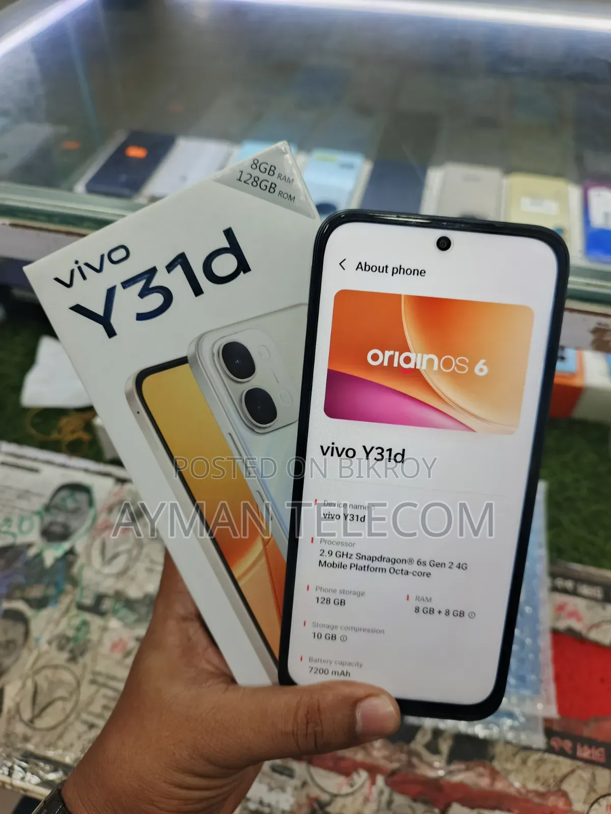Vivo Y31d 128 GB Gray
