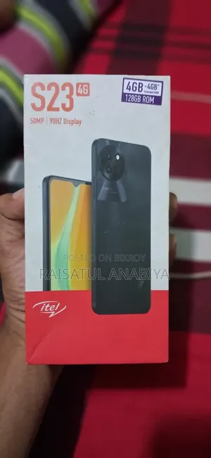 Itel S23 128 GB Black