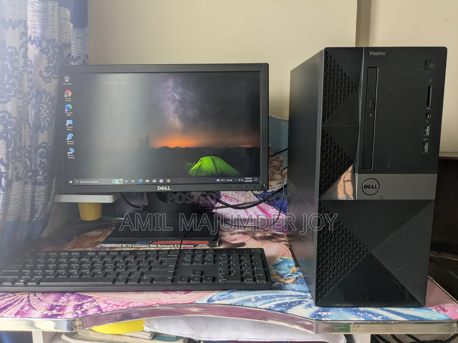 Desktop Computer Dell 8GB Intel Core i3 SSD 256GB