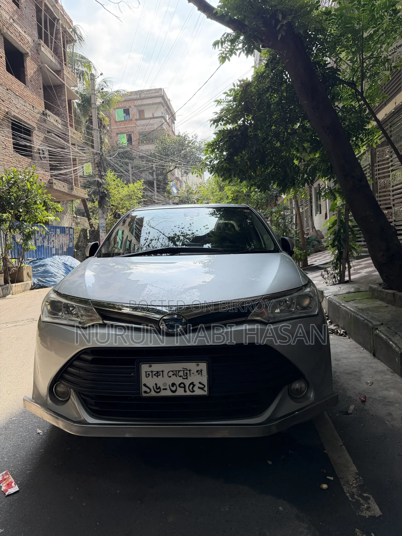 Toyota Axio 1.5 Hybrid 2WD 2017 Silver