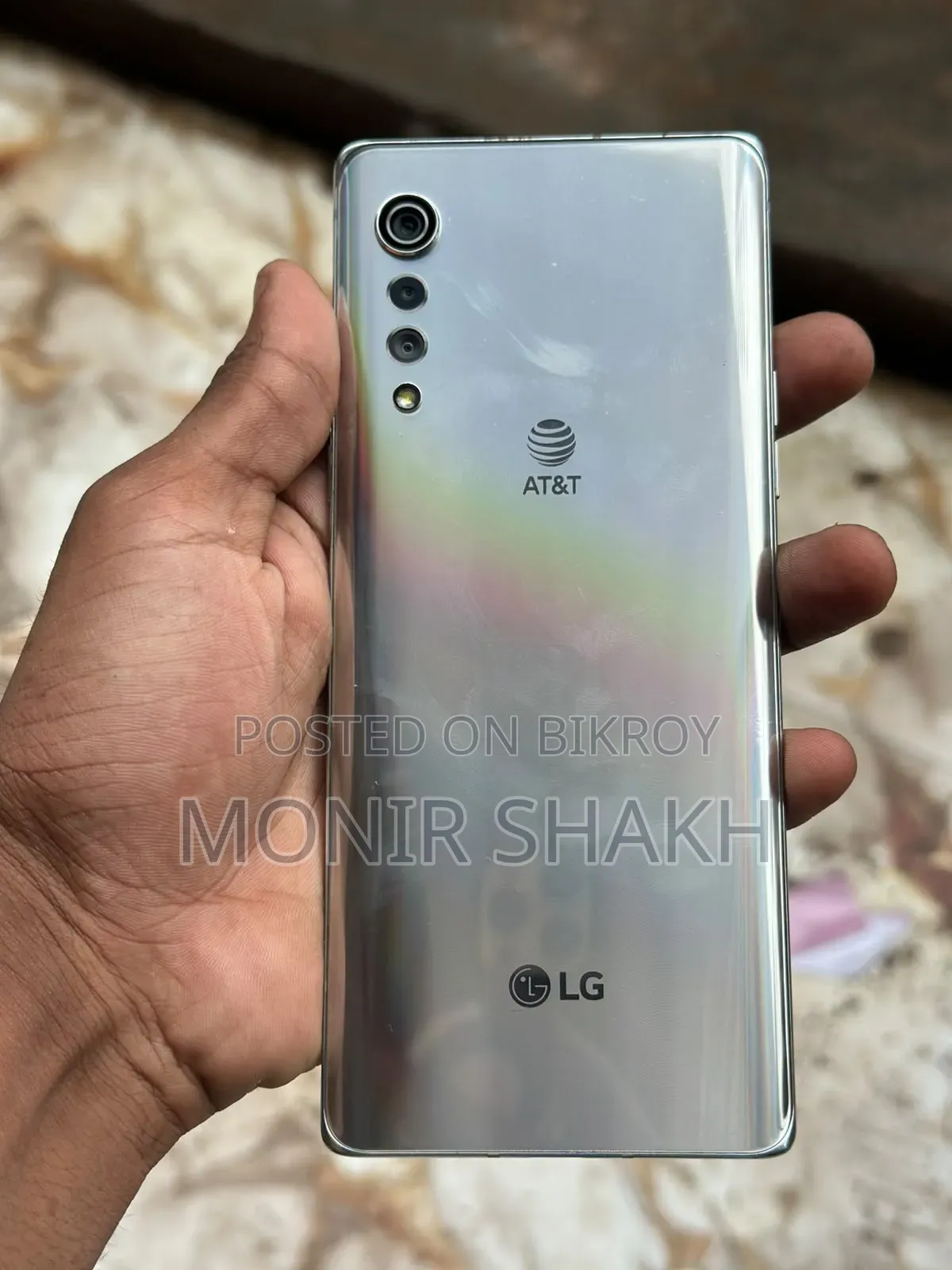 LG Velvet 5G 128 GB Silver