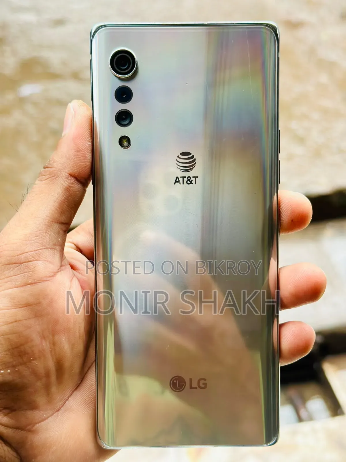 LG Velvet 5G 128 GB Silver