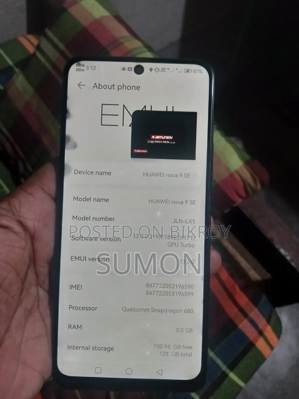 Huawei Nova 9 SE 128 GB Black