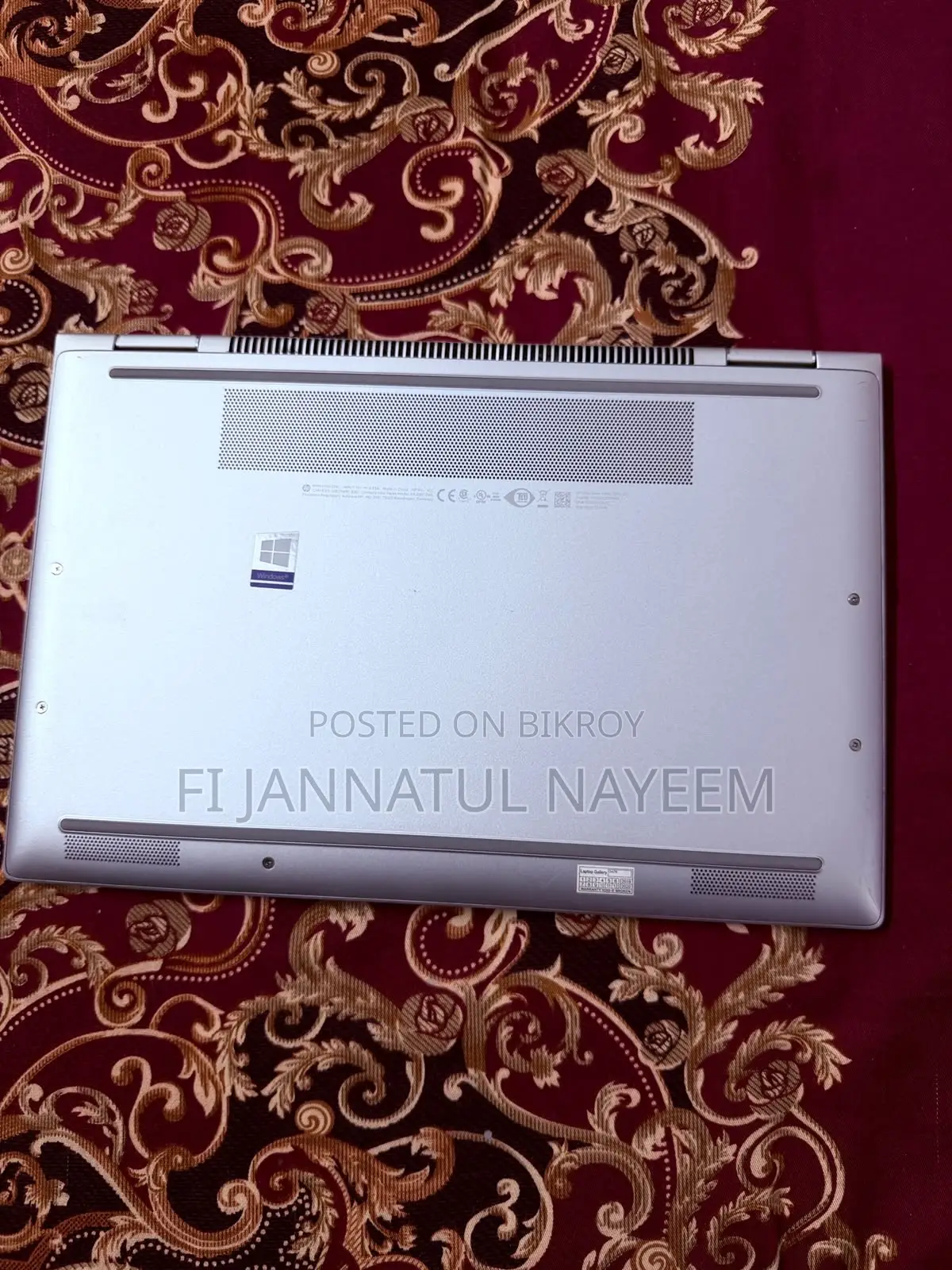 Laptop HP EliteBook 1040 G6 16GB Intel Core i5 SSD 256GB