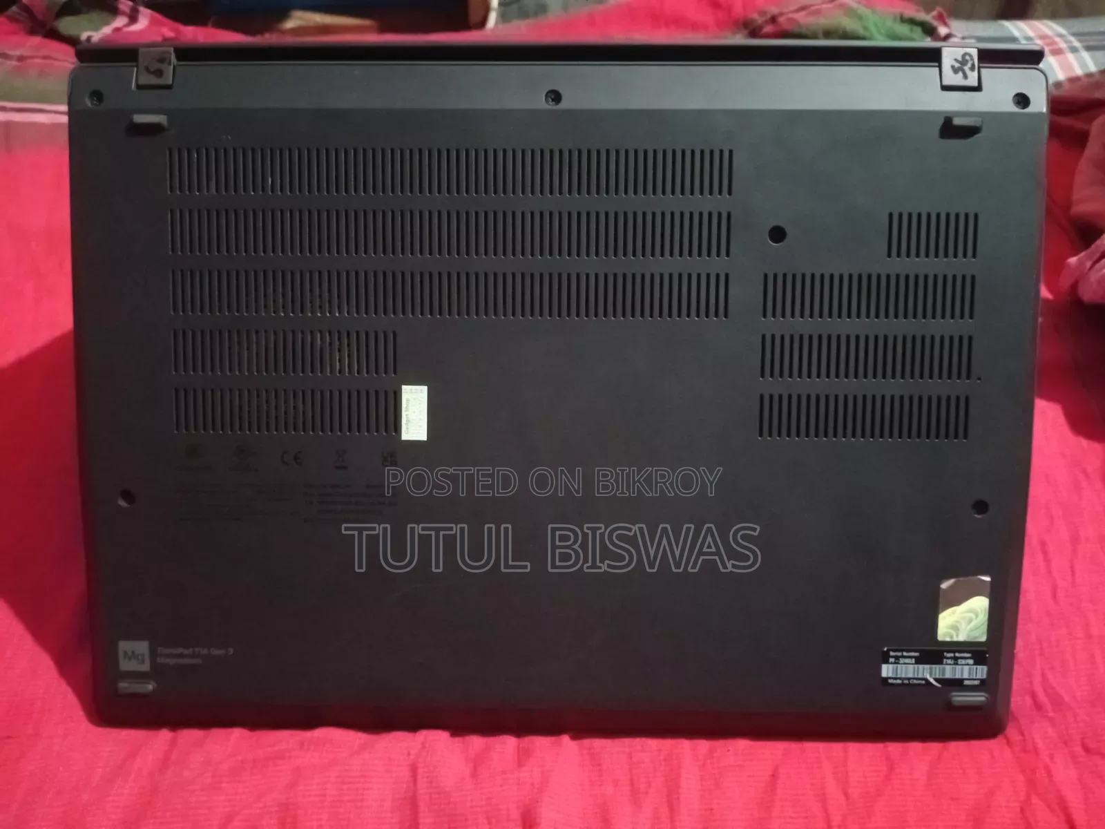 Laptop Lenovo ThinkPad T470 16GB Intel Core I5 HDD+SSD 512GB