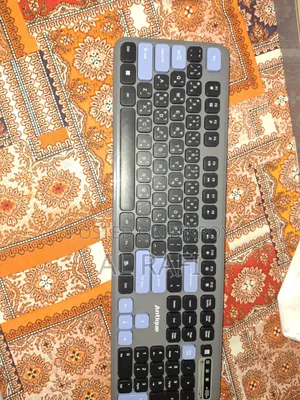 Antique Wireless Bluetooth Keyboard and Mouse Combo