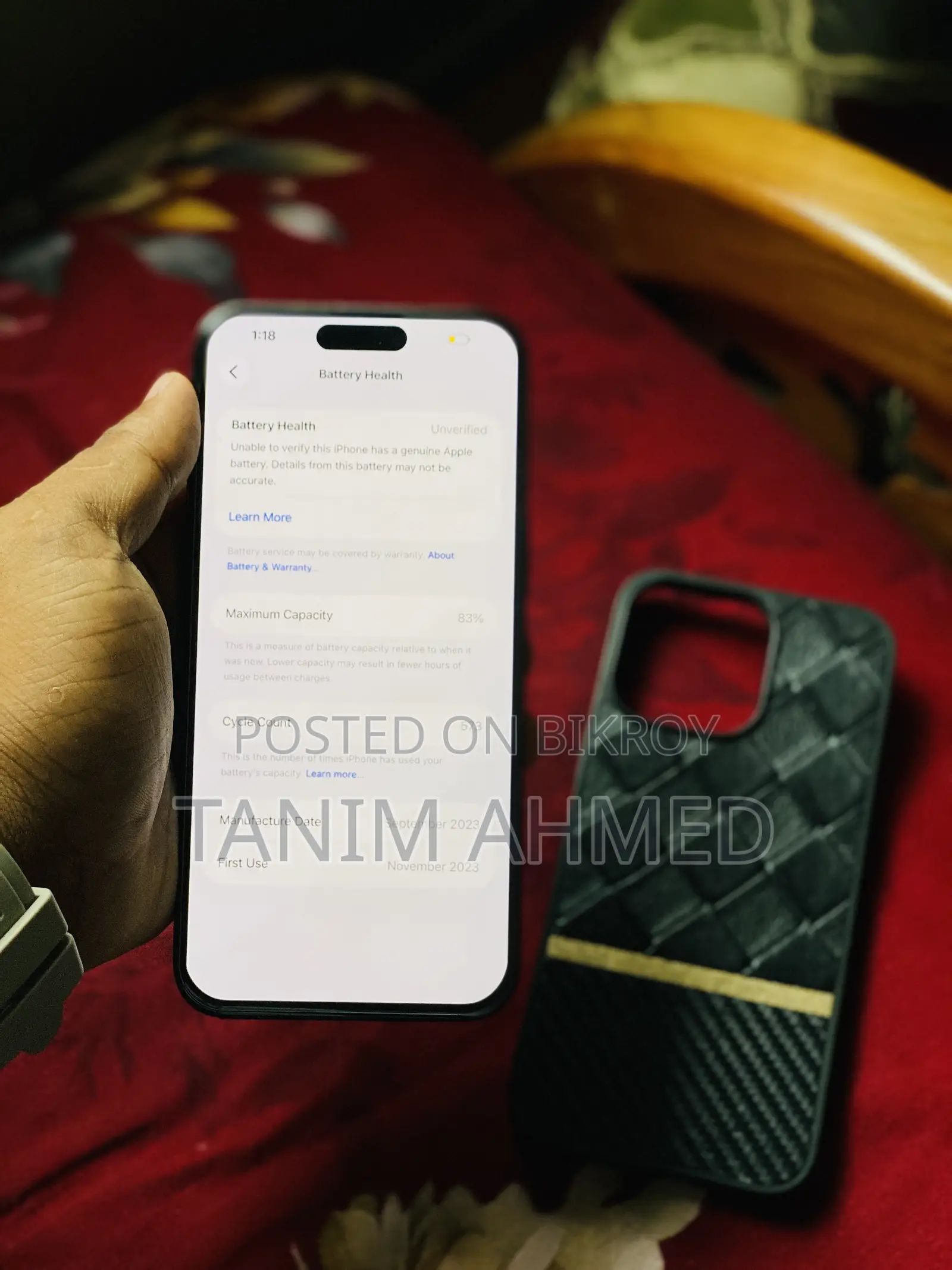 Apple iPhone 15 Pro Max 256 GB Black