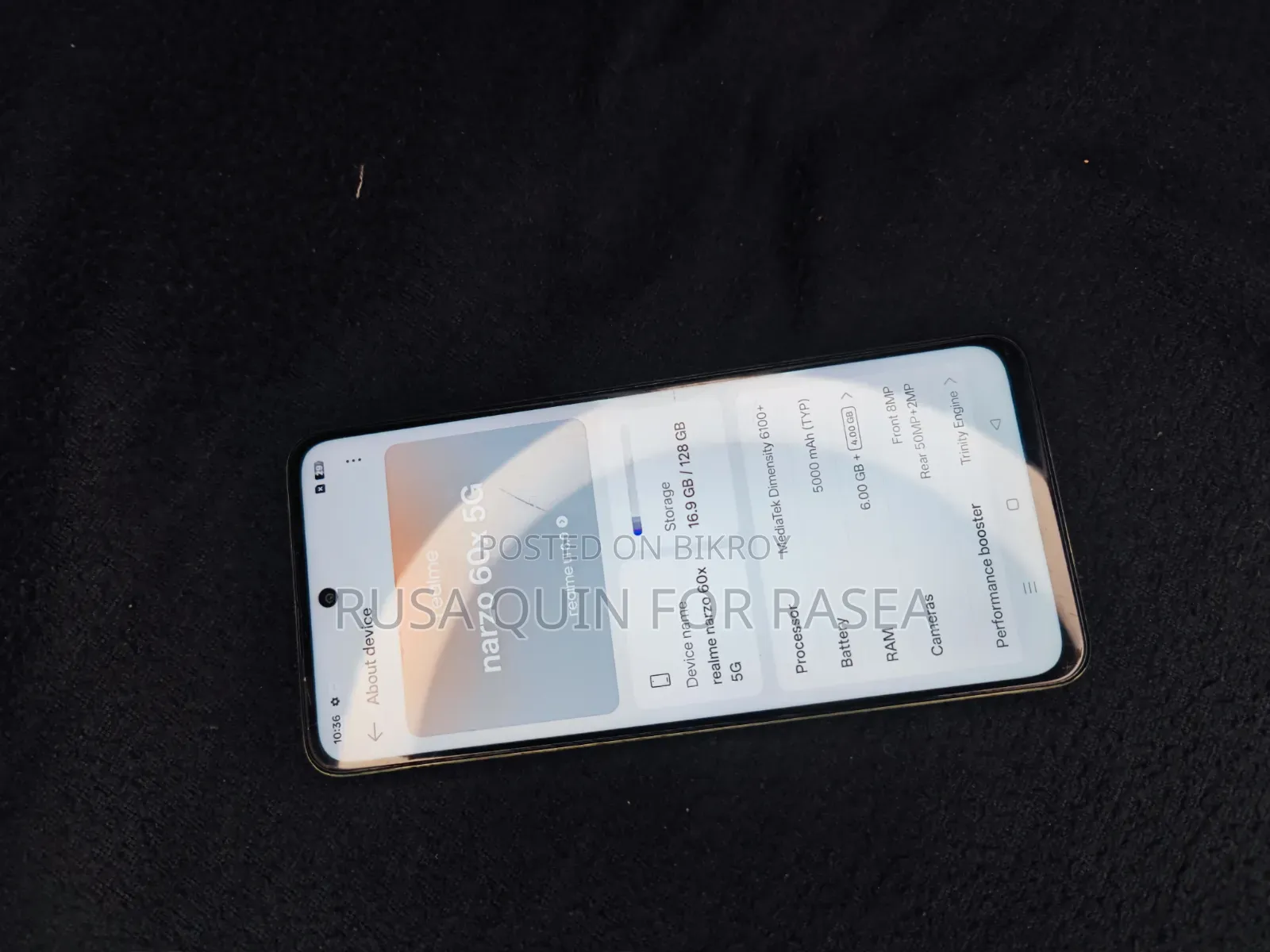 Realme Narzo 60 128 GB Yellow