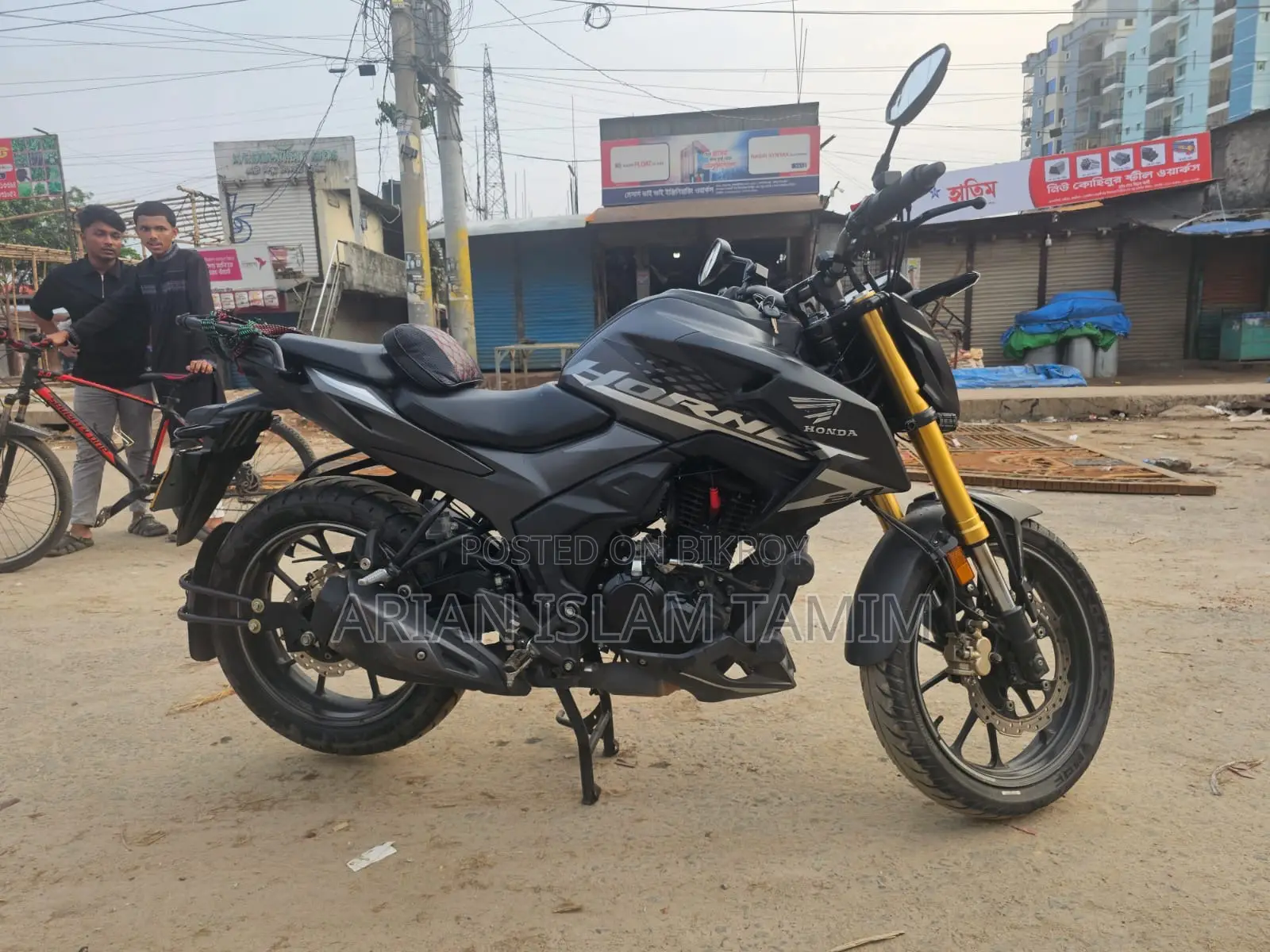 Honda Hornet 2024 Black