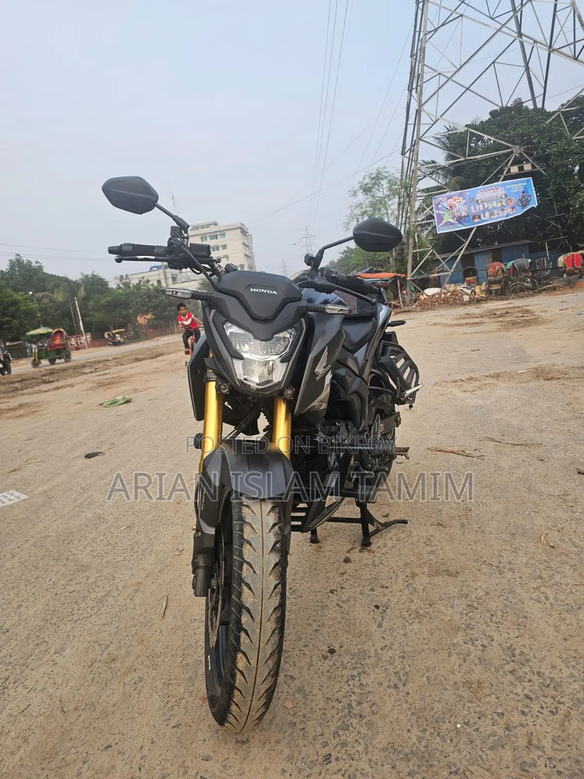 Honda Hornet 2024 Black