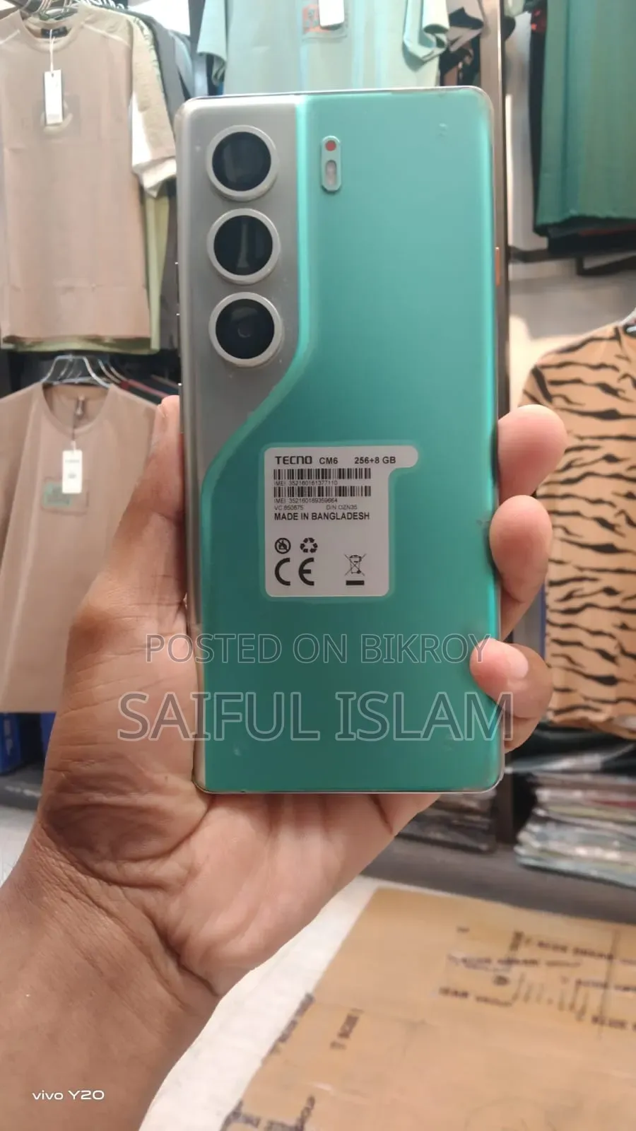 Tecno Camon 40 Pro 4G 256 GB Green