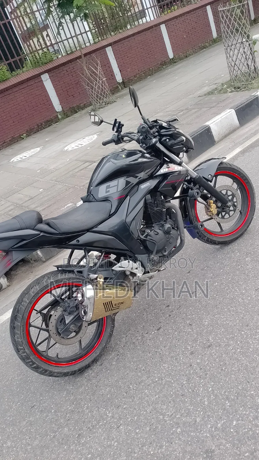 Suzuki Gixxer Monotone 2019 Black