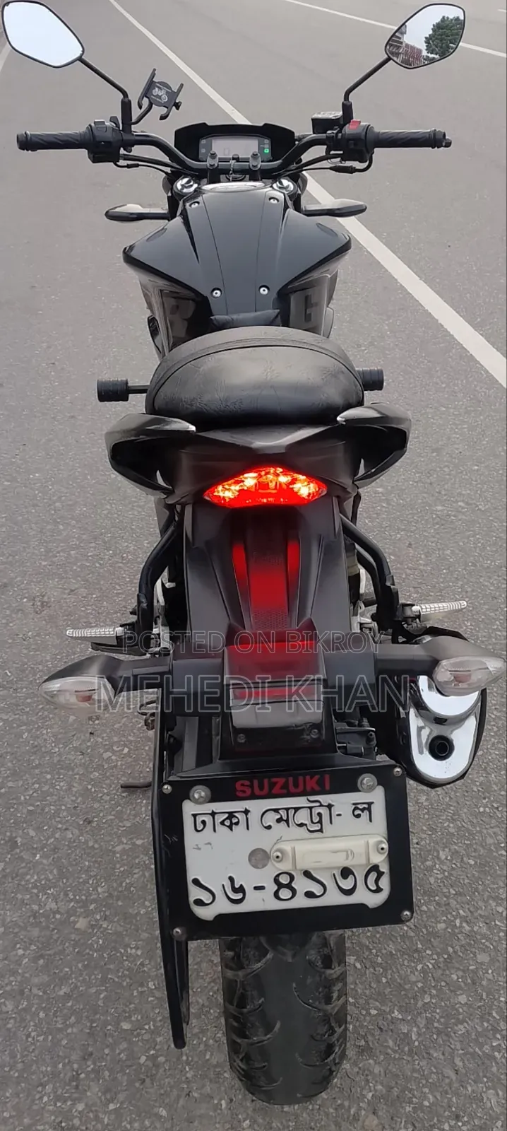 Suzuki Gixxer Monotone 2019 Black