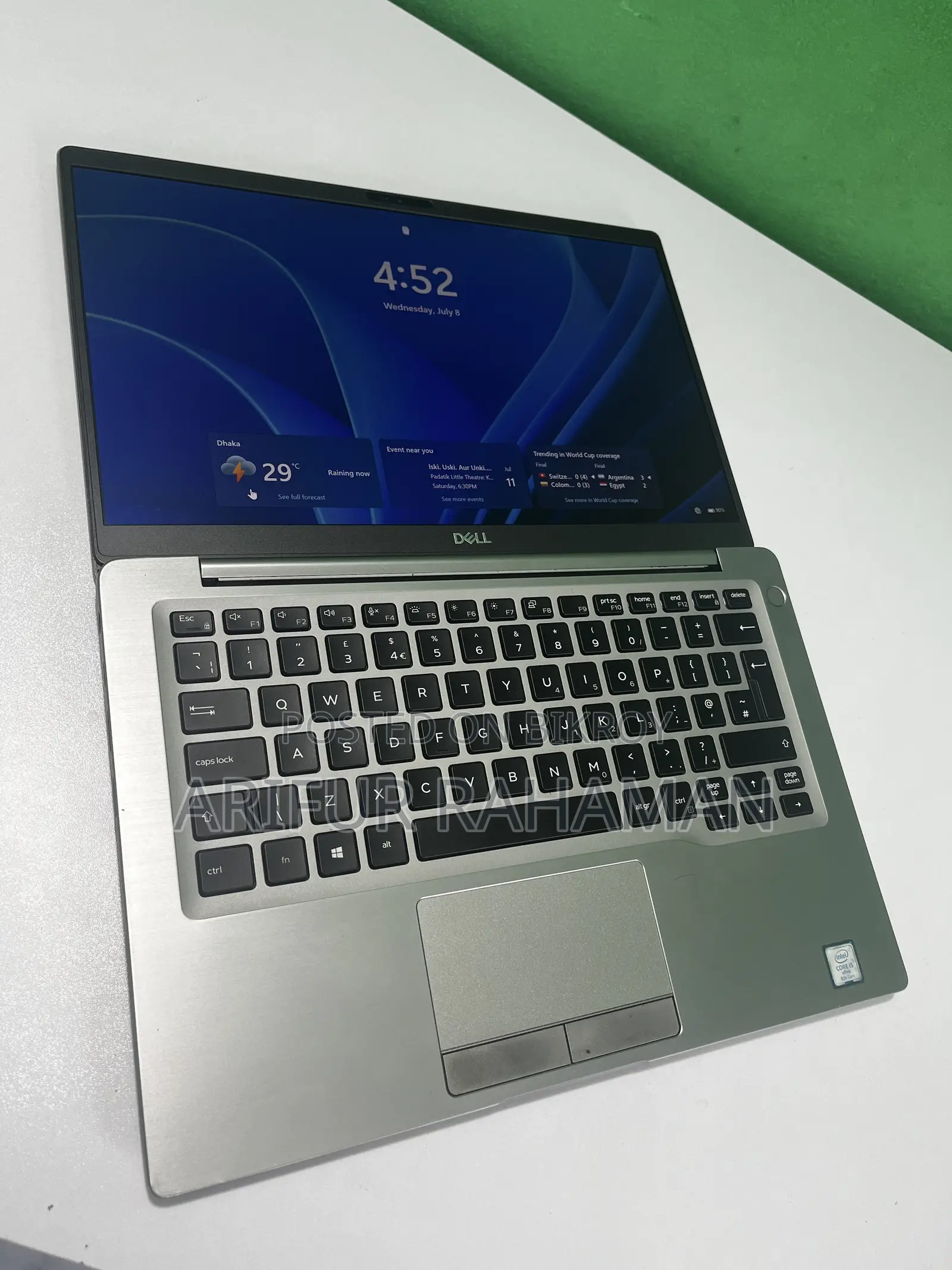 Laptop Dell Latitude 7400 16GB Intel Core I5 SSD 256GB