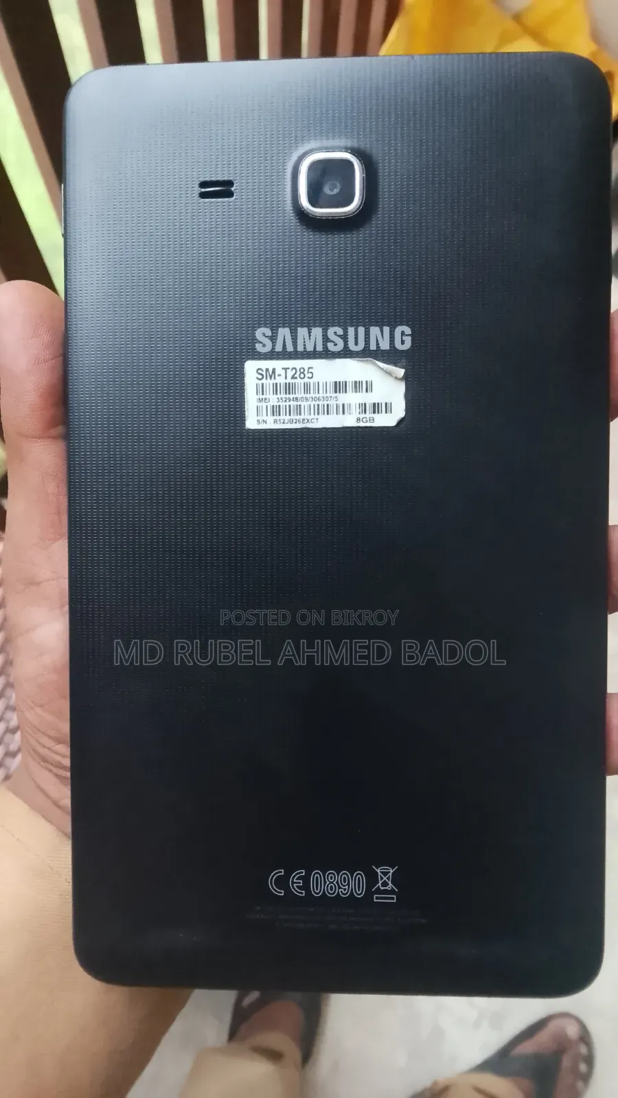 Samsung Galaxy Tab A SM-T285 8 GB White
