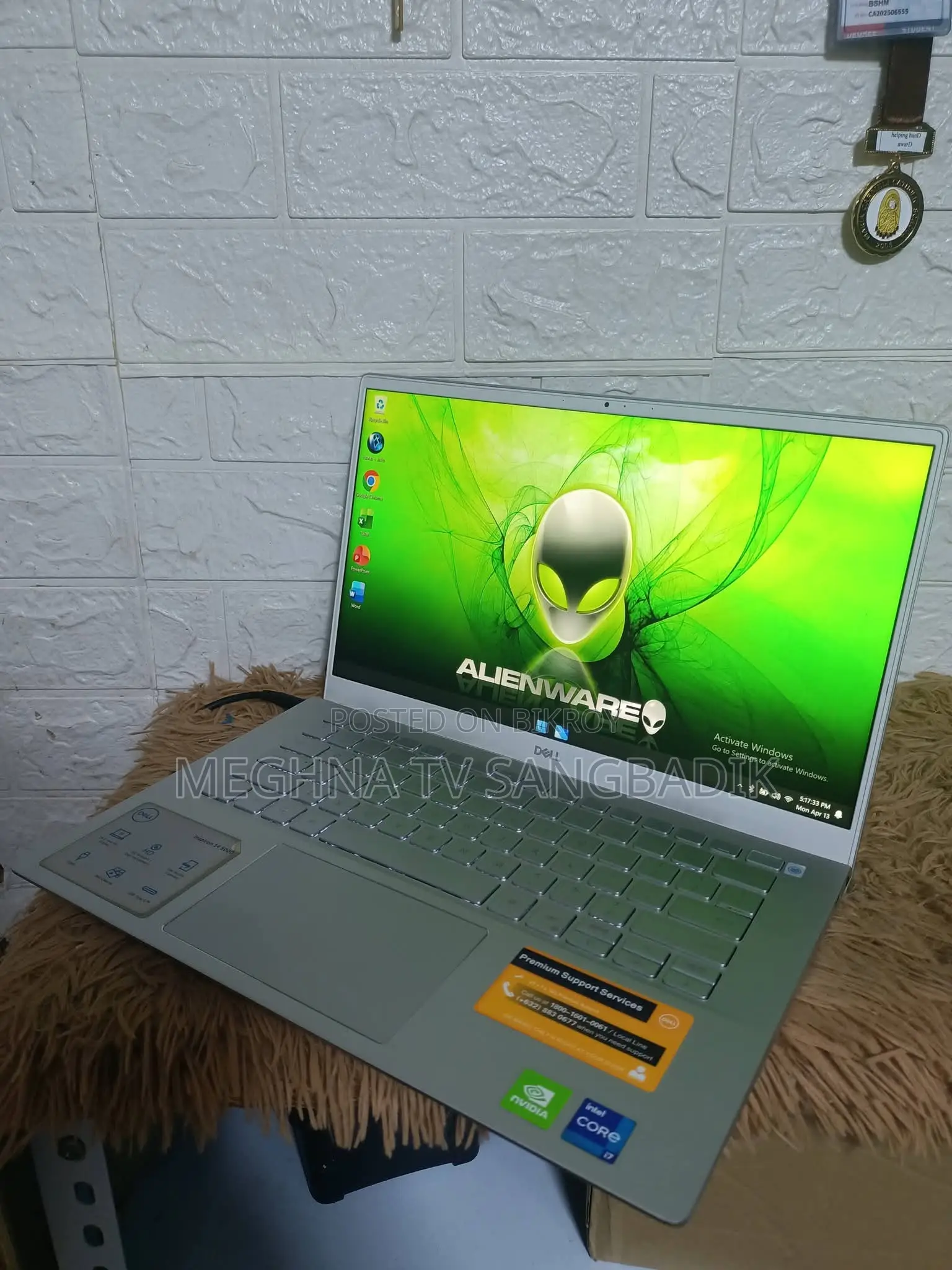 Laptop Dell 4GB Intel SSD 500GB