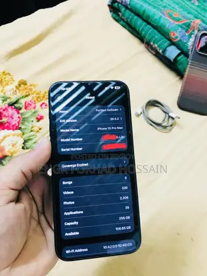 Apple iPhone 15 Pro Max 256 GB Black