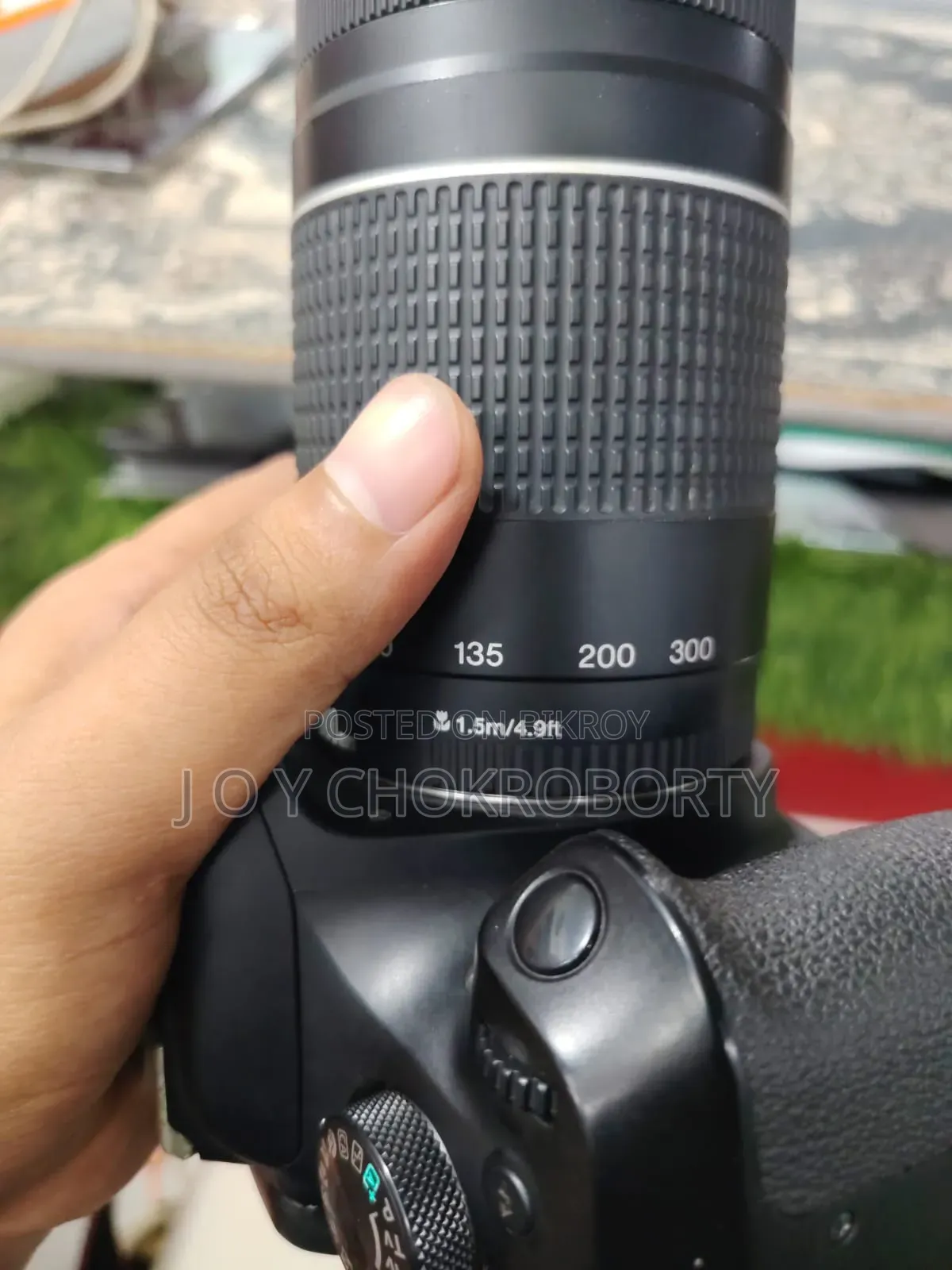 Canon 1300d একটা লেন্স সহ(75/300)
