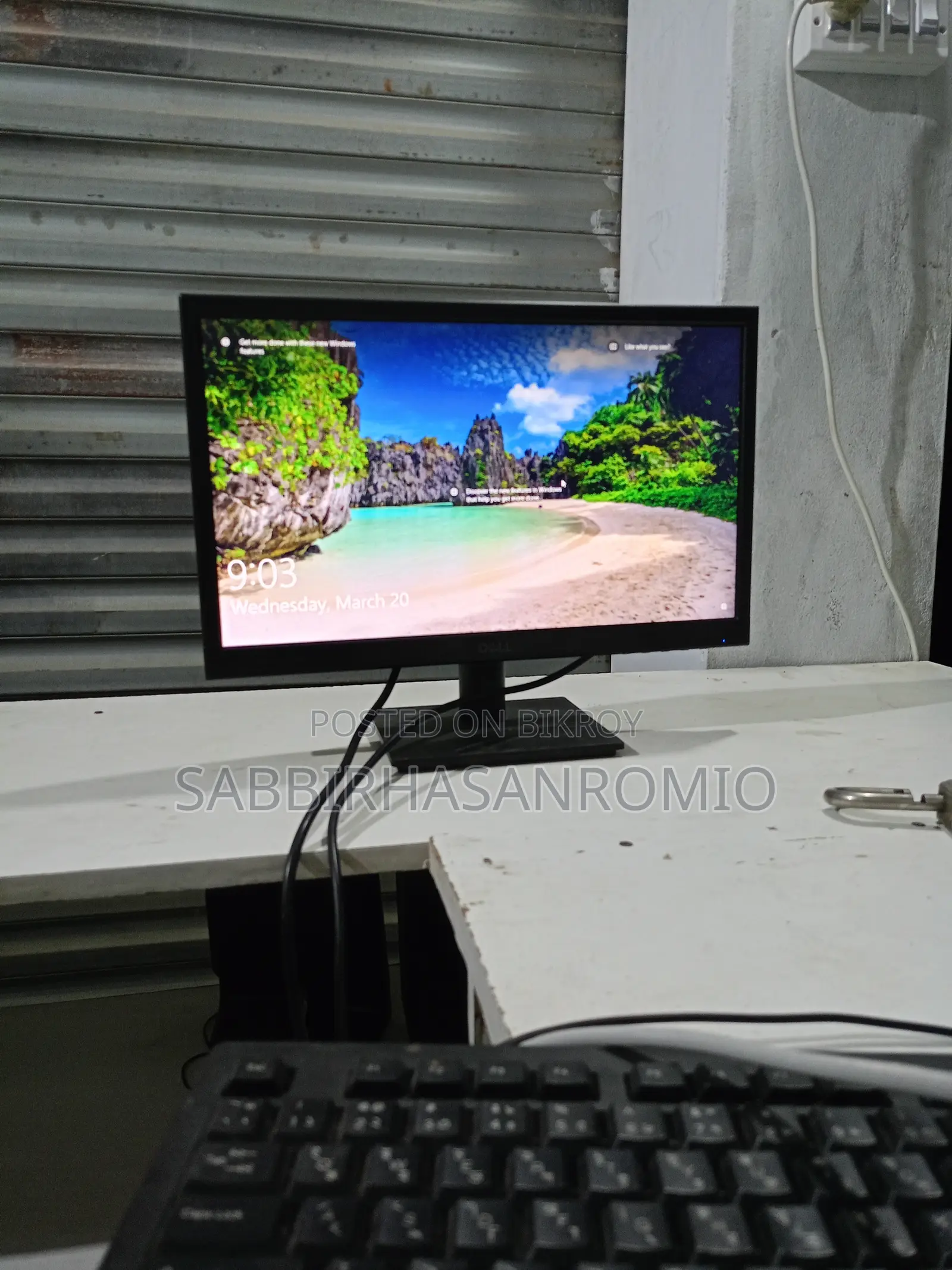 ডেস্কটপ কম্পিউটার গিগাবাইট GB-BNi5G4-1050Ti ৮জিবি ইন্টেল কোর আই৫ এসএসডি ১২৮জিবি