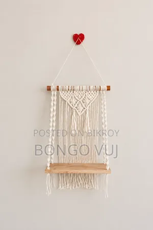 Macrame Wall Shelf