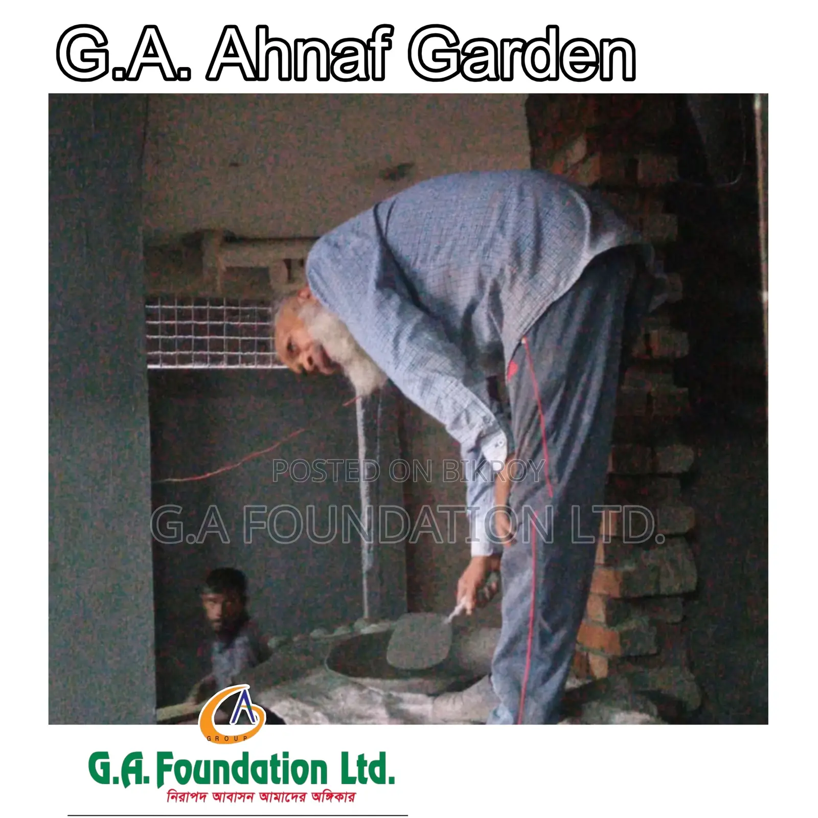 3-bedroom Apartment in G. A. Ahnaf Garden, Mirpur for sale
