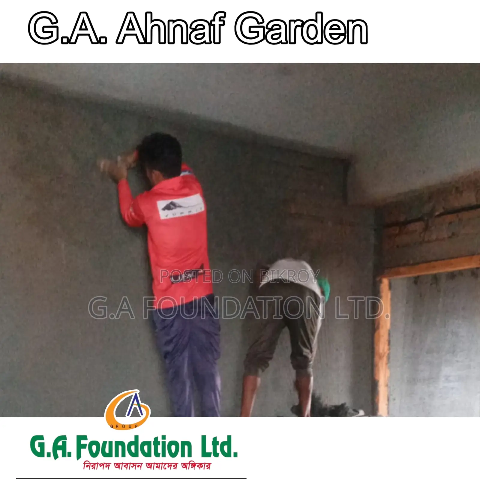 3-bedroom Apartment in G. A. Ahnaf Garden, Mirpur for sale