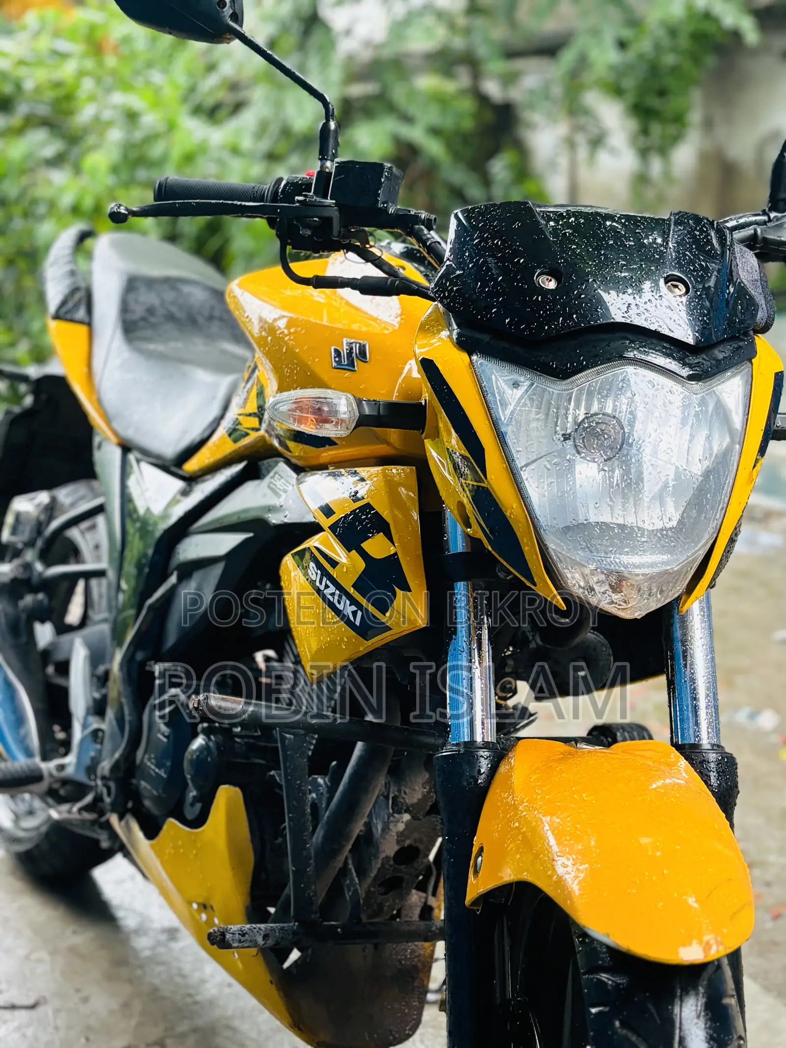 সুজুকি জিক্সার মনোটোন ২০২২ ইয়েলো