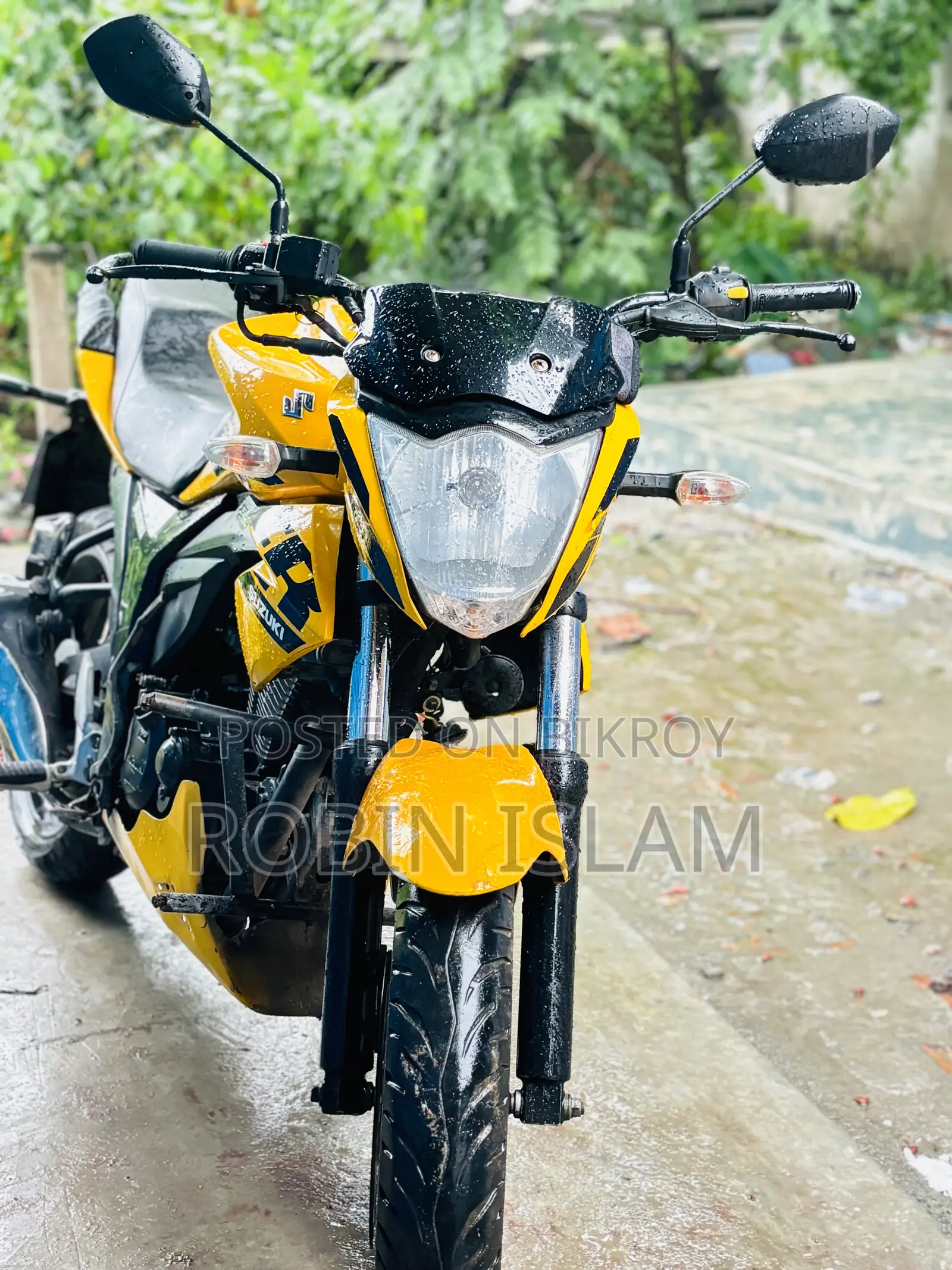 সুজুকি জিক্সার মনোটোন ২০২২ ইয়েলো