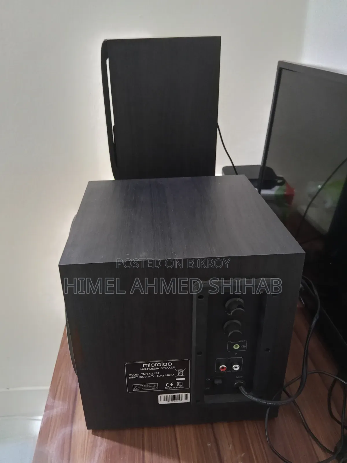 Microlab Tmn1 Bt 2.1 Wooden Bluetooth Speaker