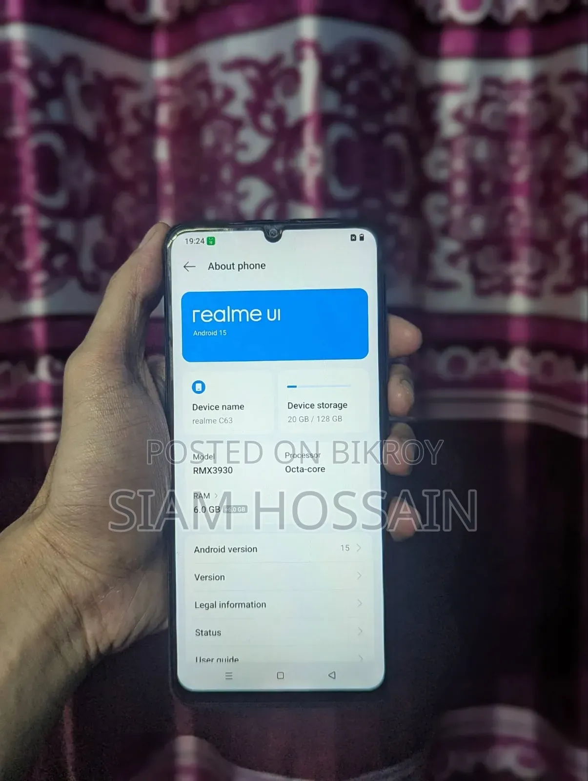Realme C61 128 GB Black