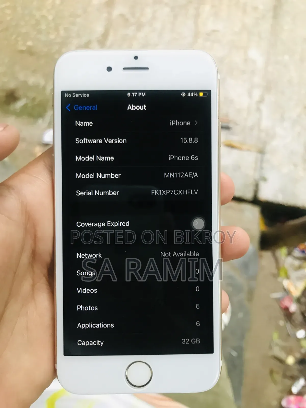 Apple iPhone 6s 32 GB White