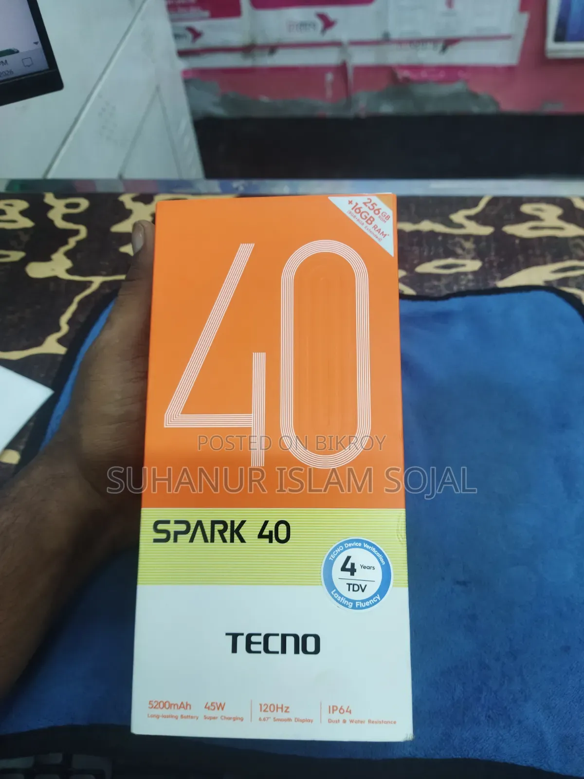 Tecno Spark 40 256 GB Blue