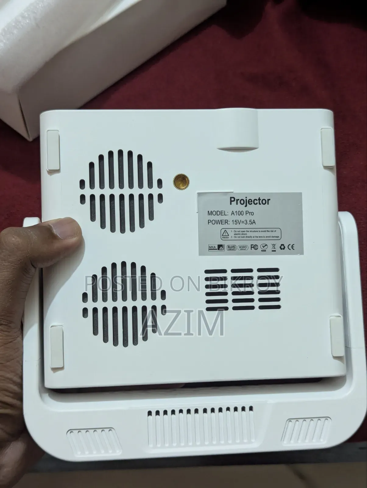 Vexion A100 Pro Smart Android Projector (4gb/32gb)