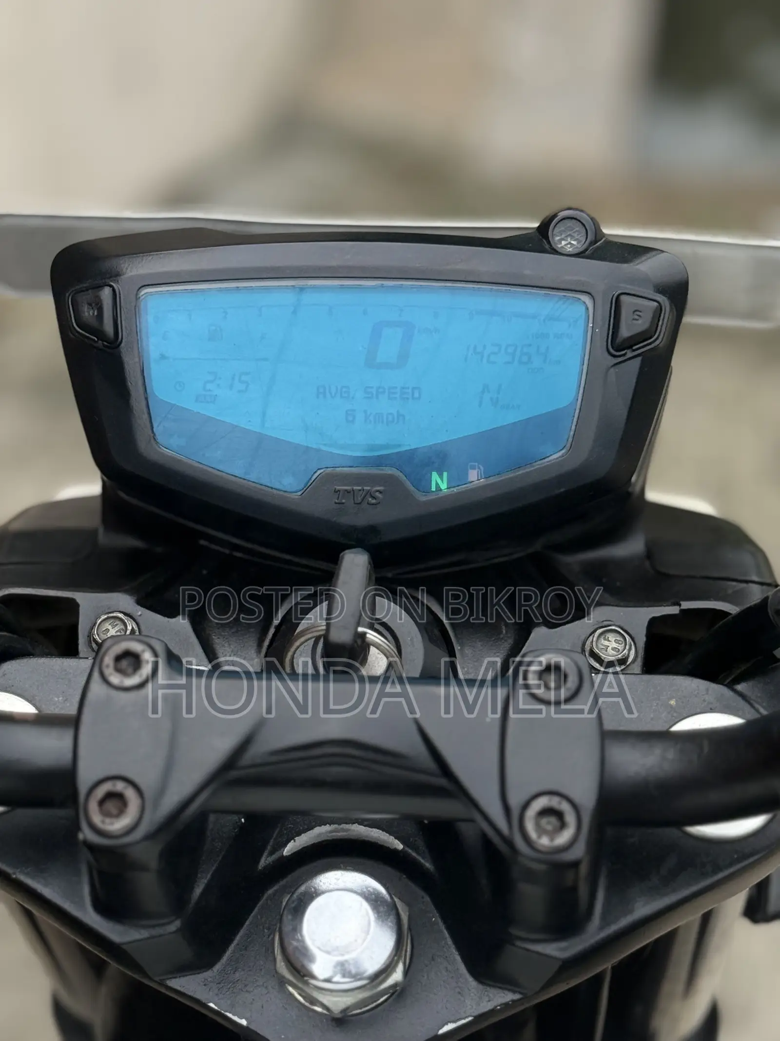 TVS Apache 160 4V 2022 Black