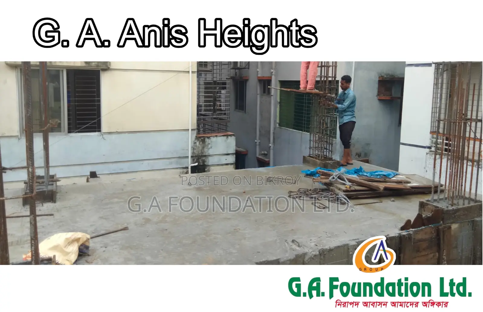 3-bedroom Apartment in G. A. Anis Heights, Mirpur for sale