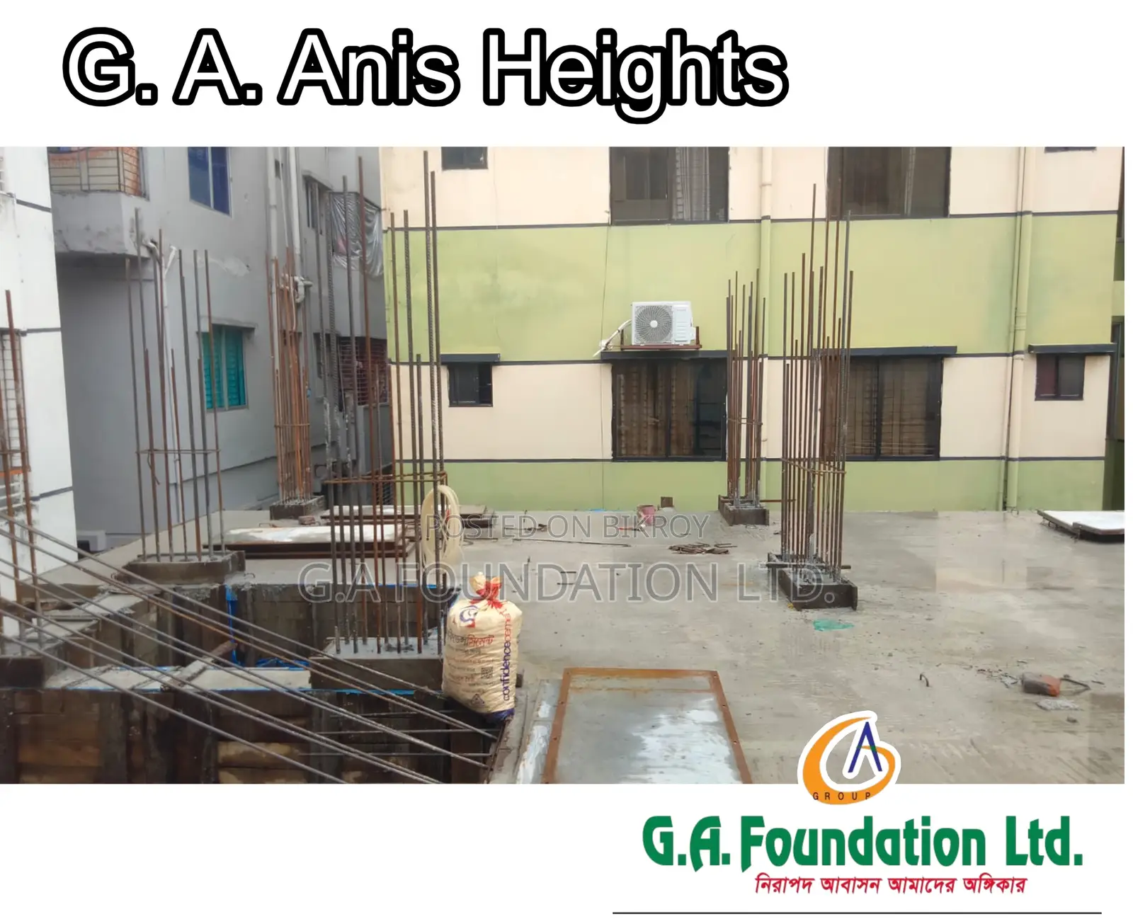3-bedroom Apartment in G. A. Anis Heights, Mirpur for sale