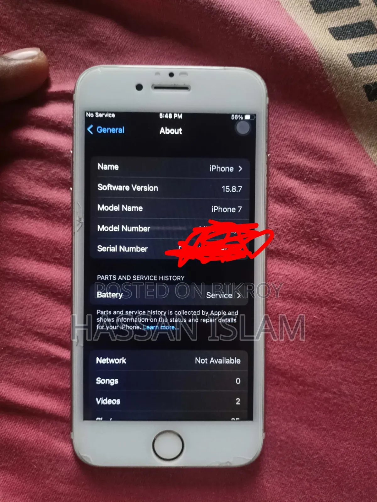 Apple iPhone 7 128 GB White
