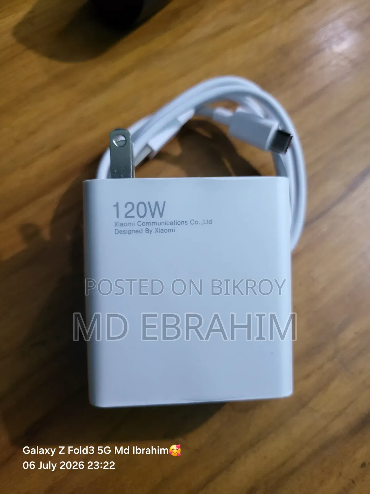 Mi 120w Charger