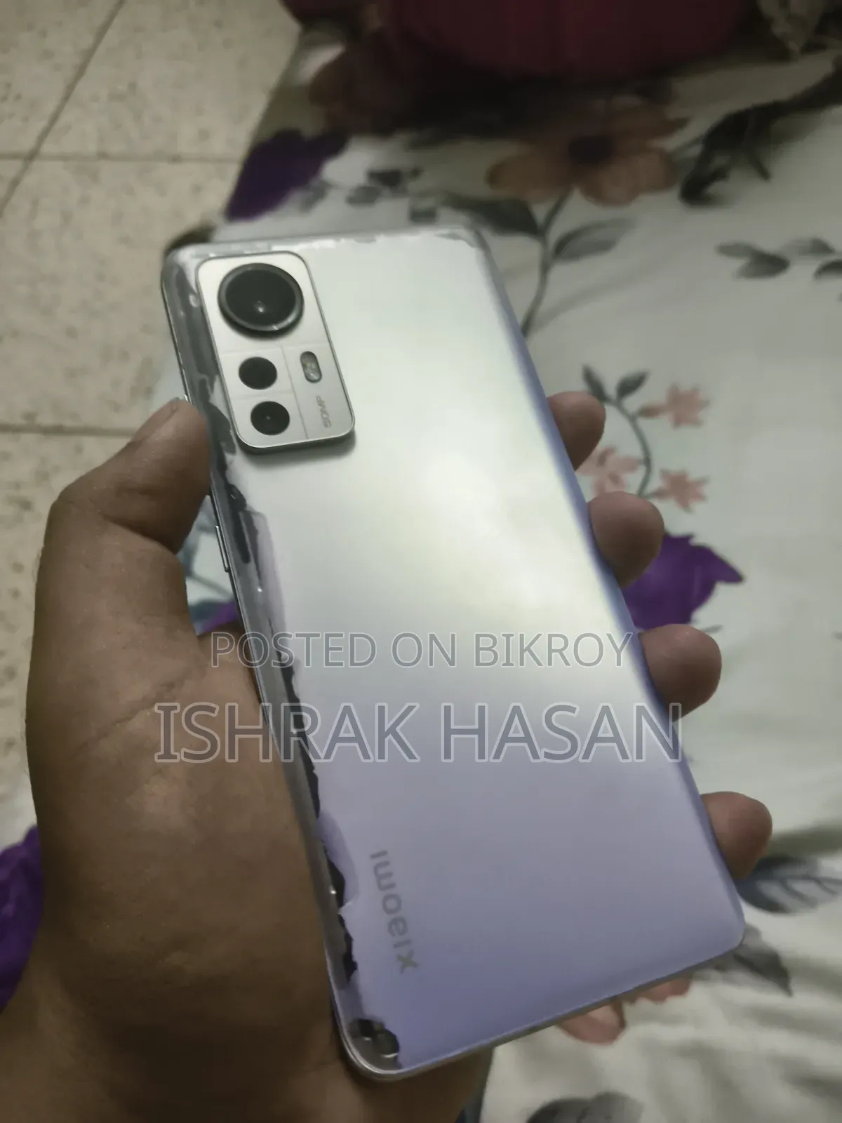 শাওমি ১২এক্স ১২৮ জিবি পার্পল
