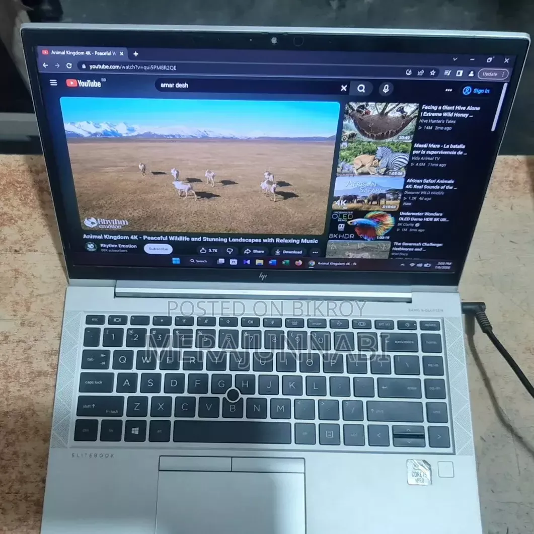 Laptop HP EliteBook 840 G7 16GB Intel Core i5 SSD 512GB