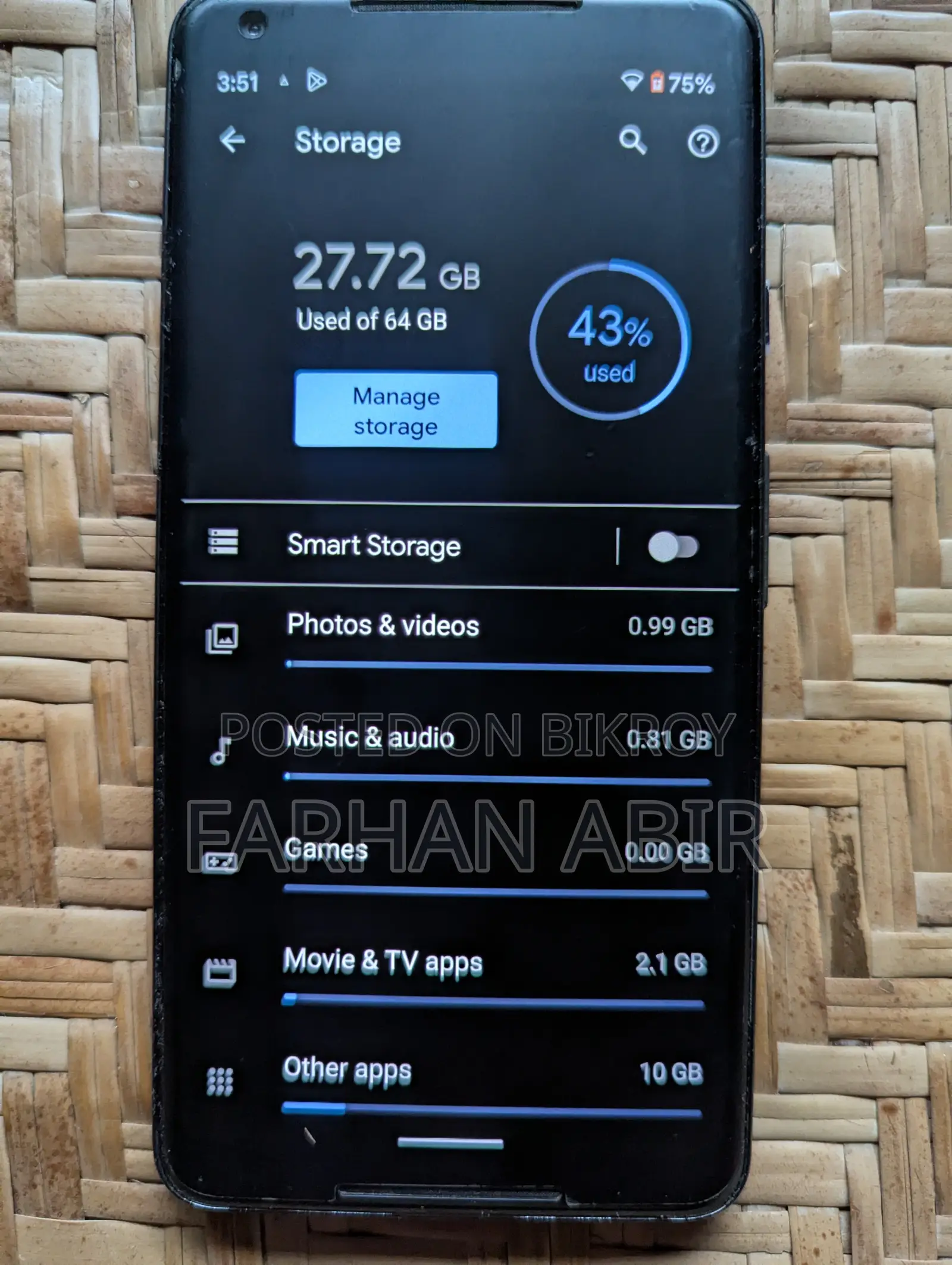 Google Pixel 2 XL 64 GB Black
