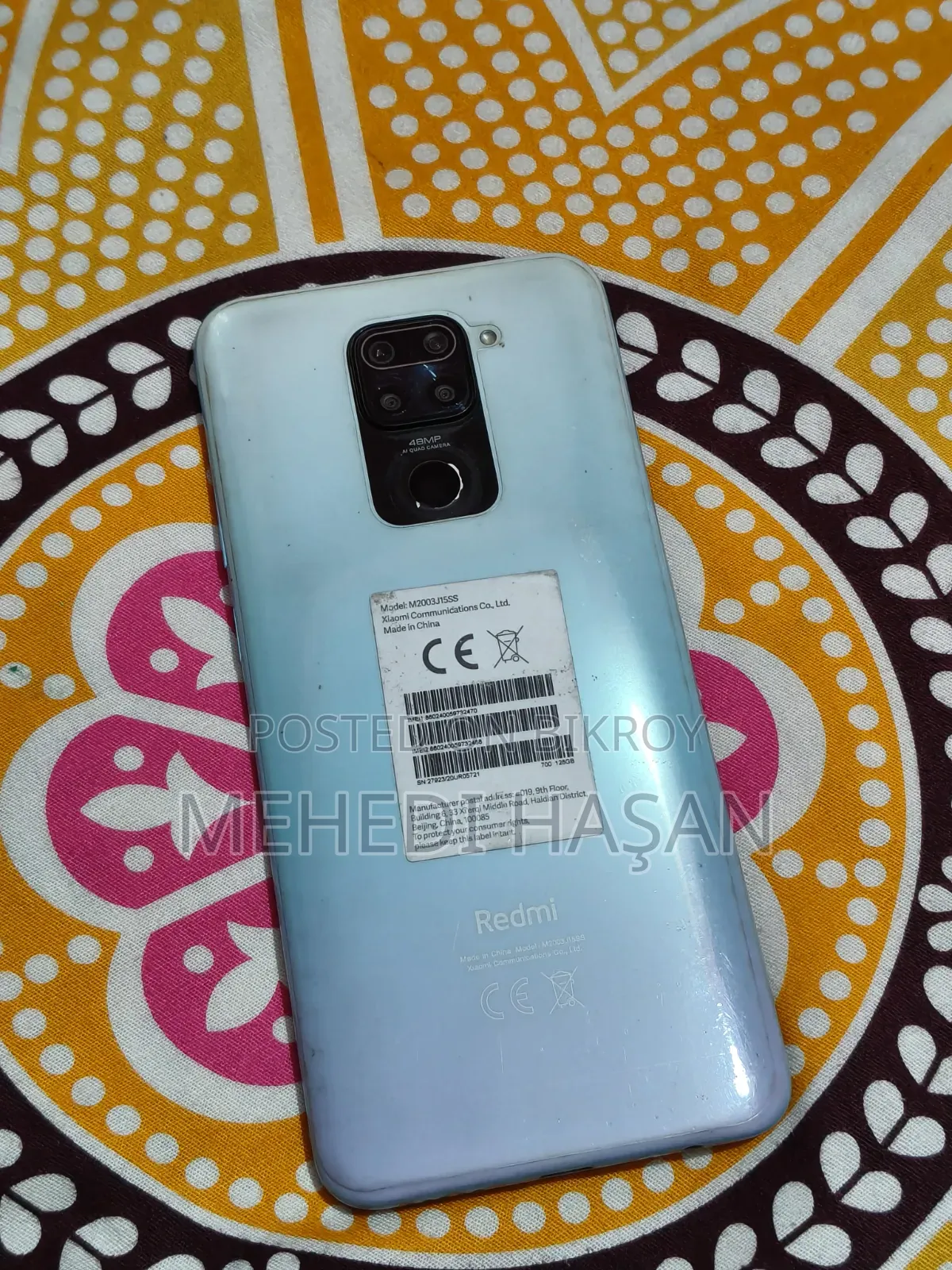 Xiaomi Redmi Note 9 128 GB White