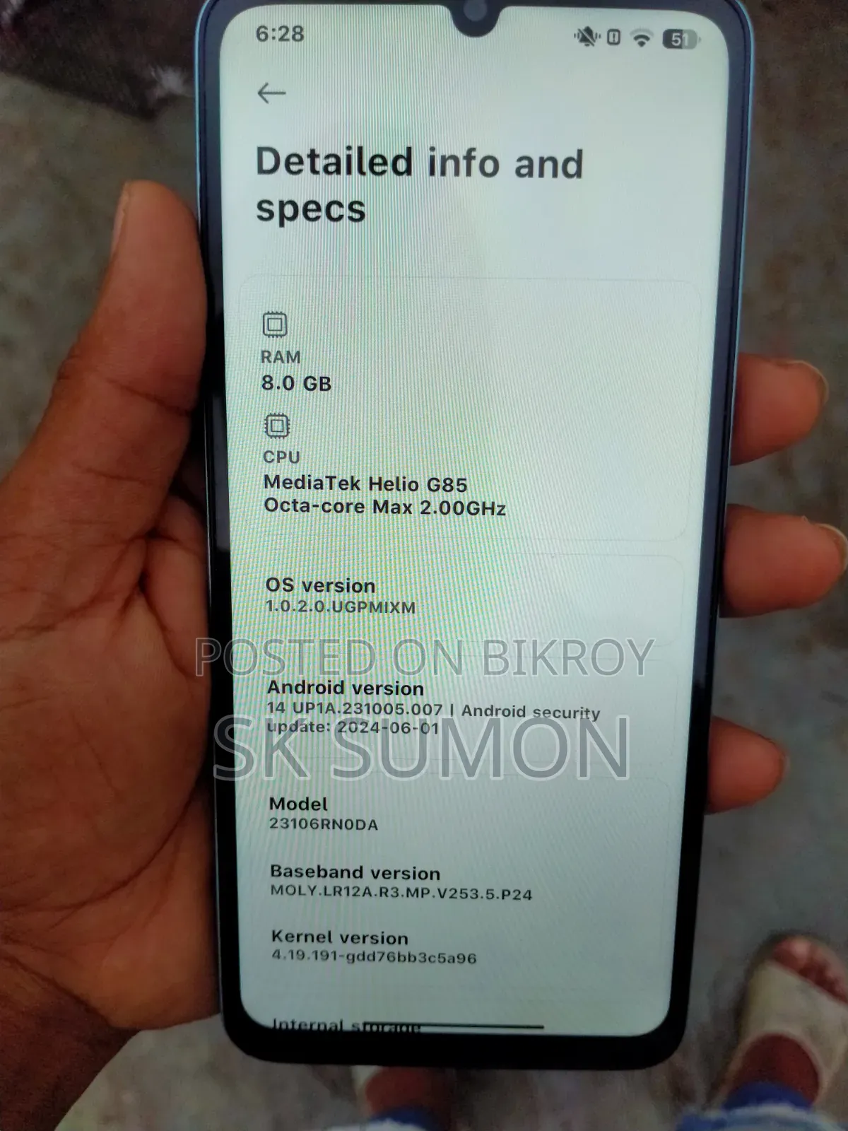 Xiaomi Redmi 13C 256 GB Blue