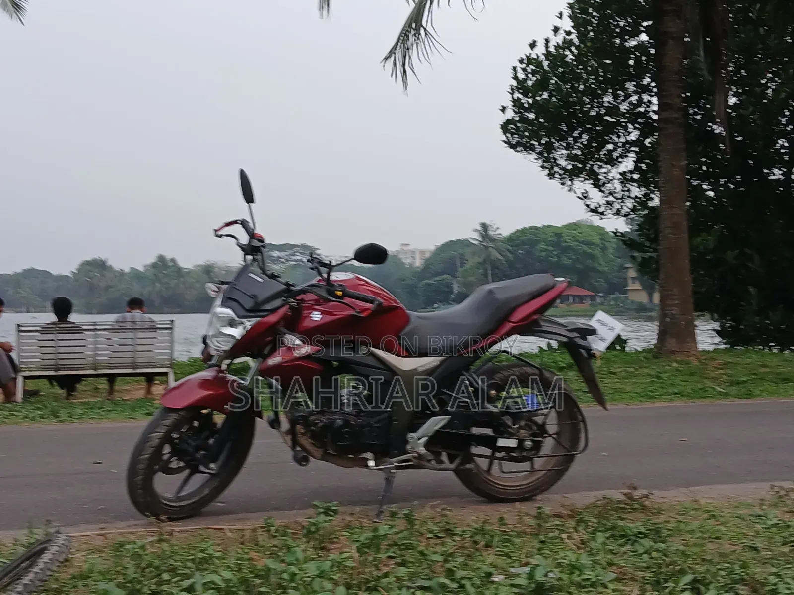 New Suzuki Gixxer Monotone 2024 Red