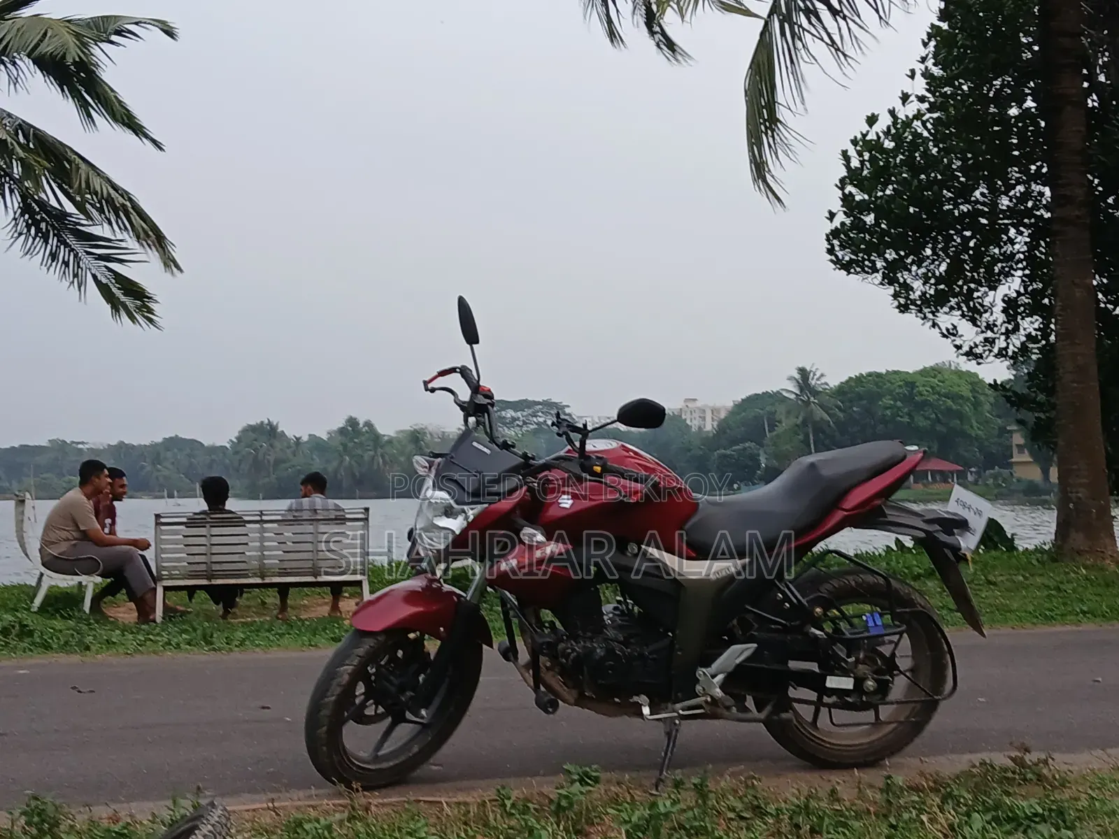 New Suzuki Gixxer Monotone 2024 Red
